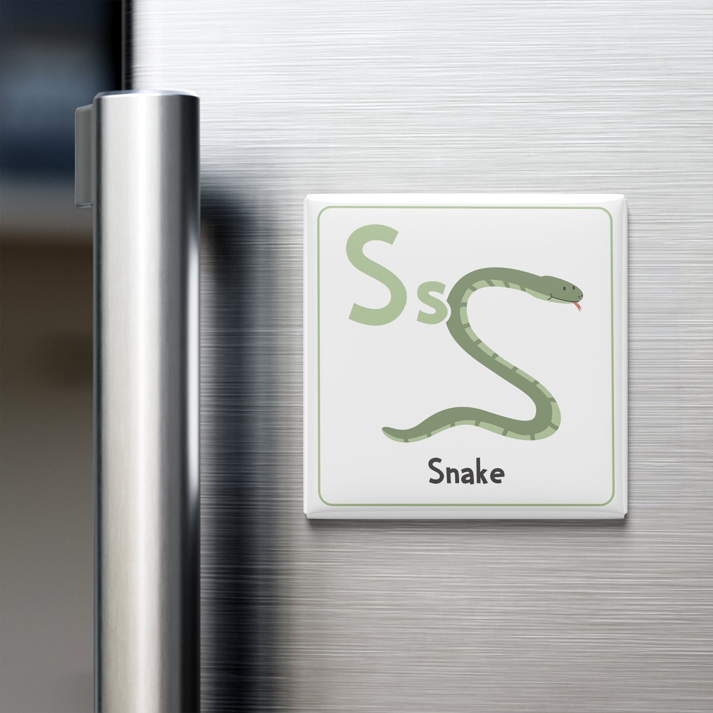 ANIMAL ALPHABET MAGNET – S