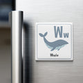 Animal Alphabet Magnet – W
