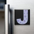 Colorful Alphabet Magnet – J