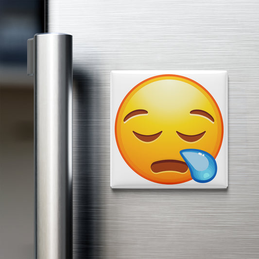 SLEEPY FACE EMOJI MAGNET