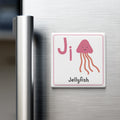 Animal Alphabet Magnet – J