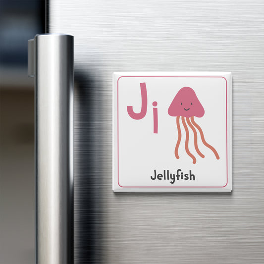 ANIMAL ALPHABET MAGNET – J