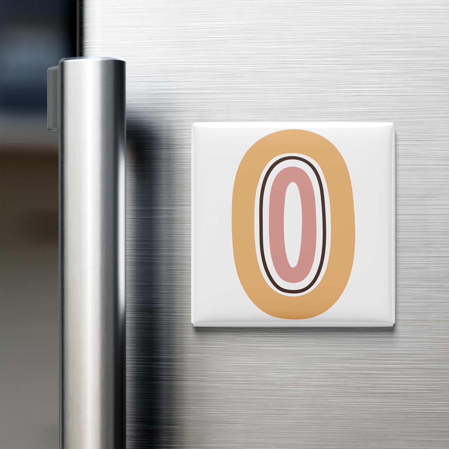 BOHO ALPHABET MAGNET – O