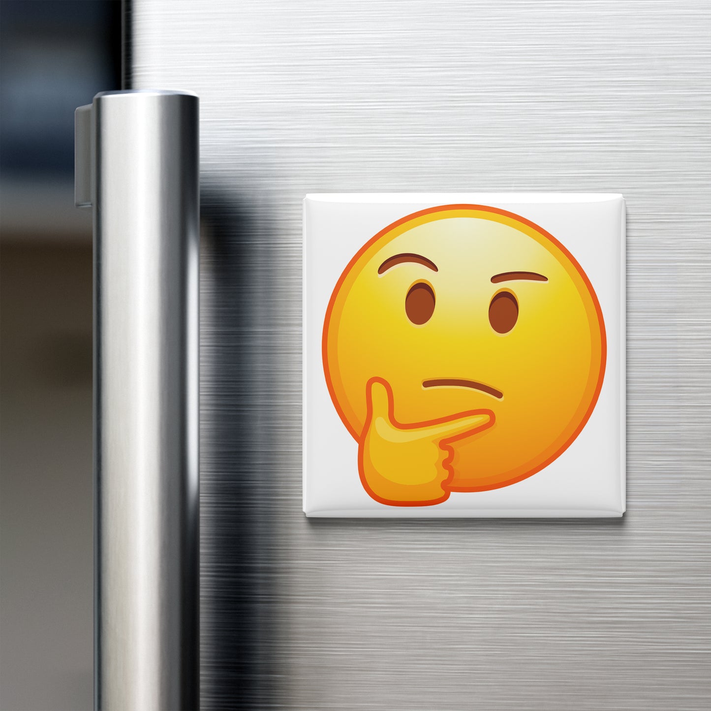 THINKING FACE EMOJI MAGNET