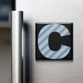 Colorful Alphabet Magnet – C