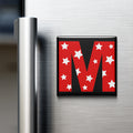 Colorful Alphabet Magnet – M