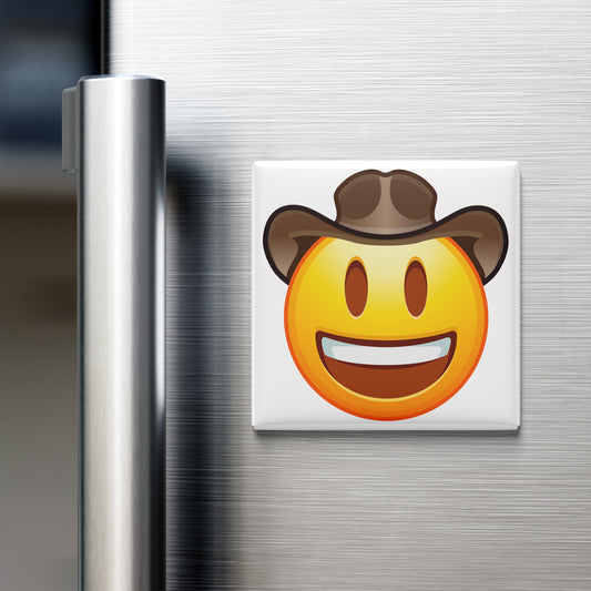 COWBOY FACE EMOJI MAGNET