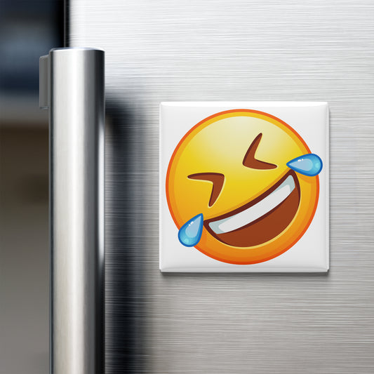 ROLLING ON THE FLOOR LAUGHING FACE EMOJI MAGNET