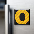 Colorful Alphabet Magnet – O