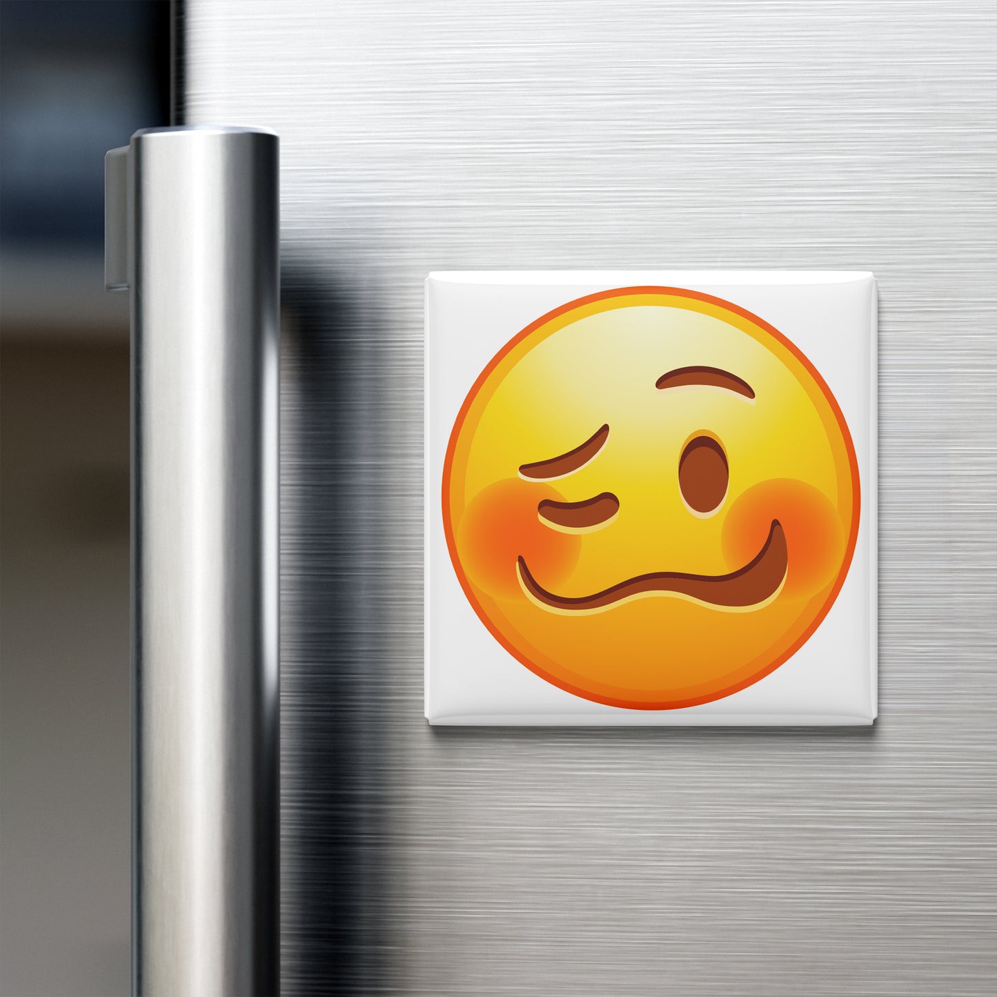 WOOZY FACE EMOJI MAGNET