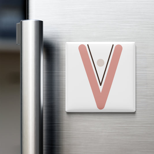 BOHO ALPHABET MAGNET – V