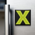Colorful Alphabet Magnet – X