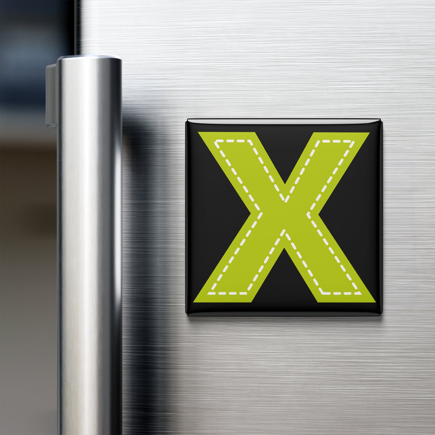 COLORFUL ALPHABET MAGNET – X