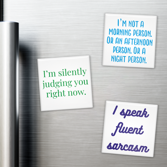 Custom Text Magnets