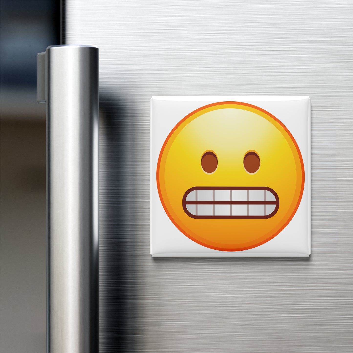 GRIMACING FACE EMOJI MAGNET