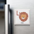 Animal Alphabet Magnet – L