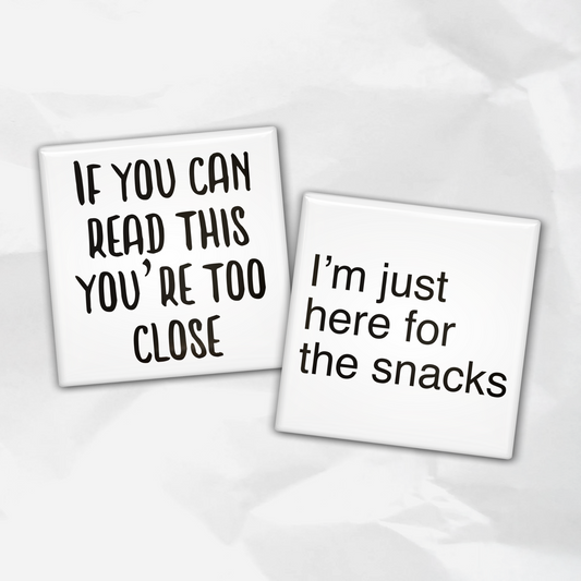 Custom Text Magnets