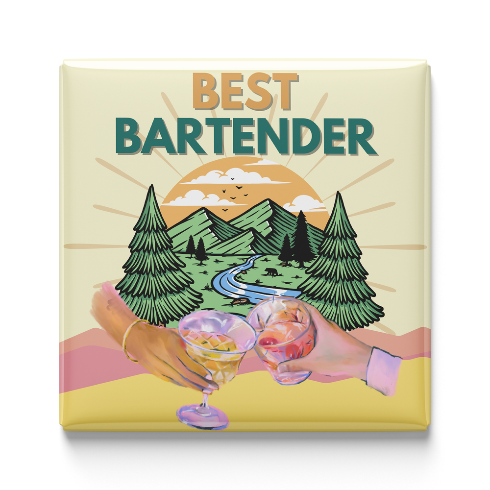 Best Bartender Magnet