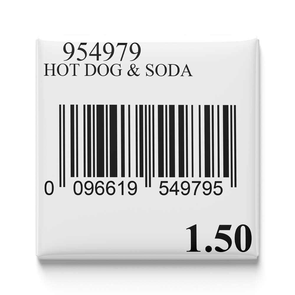 Costco Hot Dog & Soda Magnet