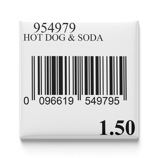 Costco Hot Dog & Soda Magnet