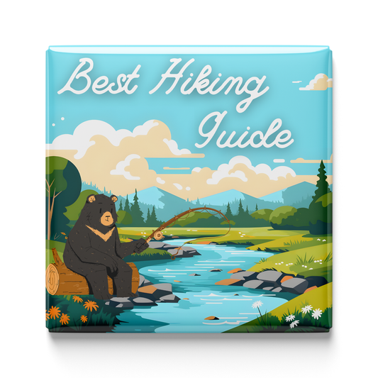 Best Hiking Guide Magnet