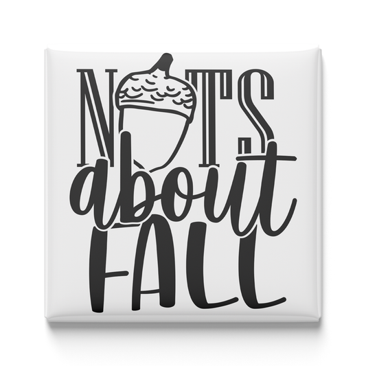 Nuts About Fall Magnet