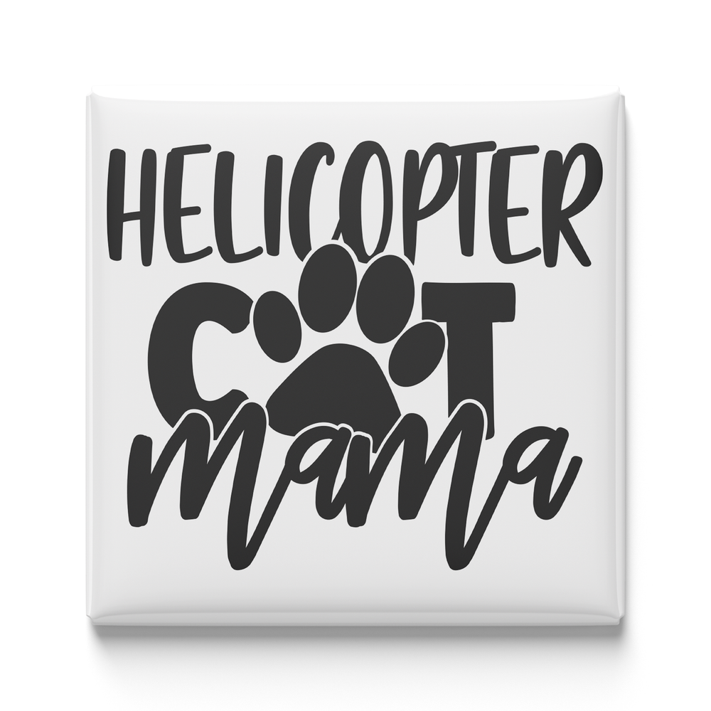 Helicopter Cat Mama Magnet