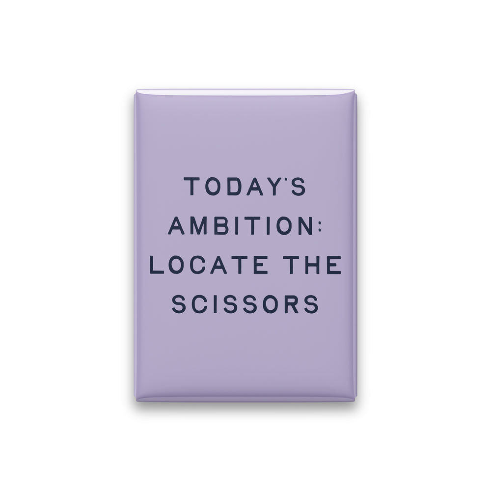 Today's Ambition: Locate the Scissors Magnet
