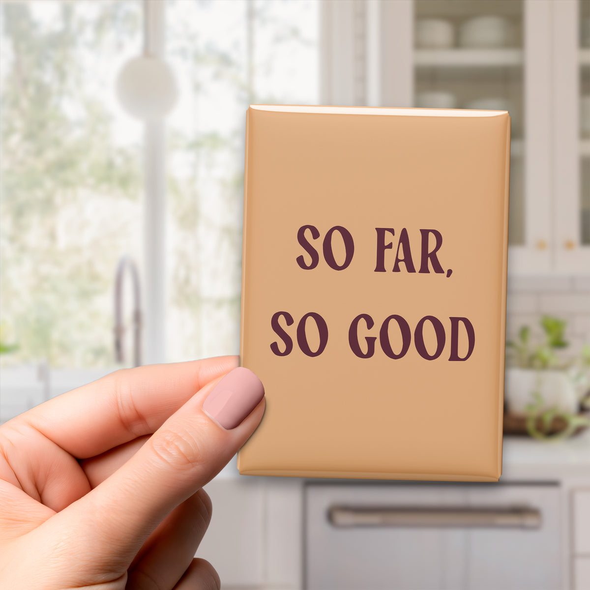 So Far, So Good Magnet
