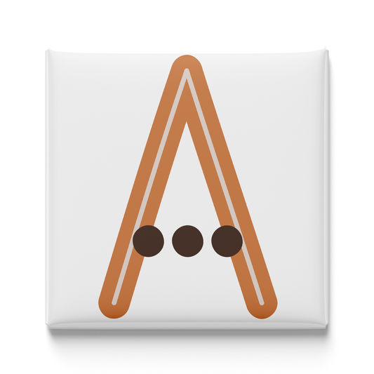 Boho Alphabet Magnets