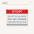Custom Text Magnets - 2.5 x 3.5 Inch