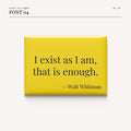 Custom Text Magnets - 2.5 x 3.5 Inch