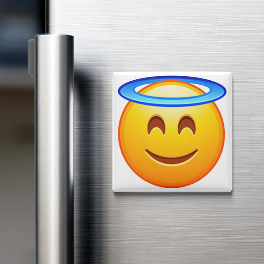 Smiling Face With Halo Emoji Magnet