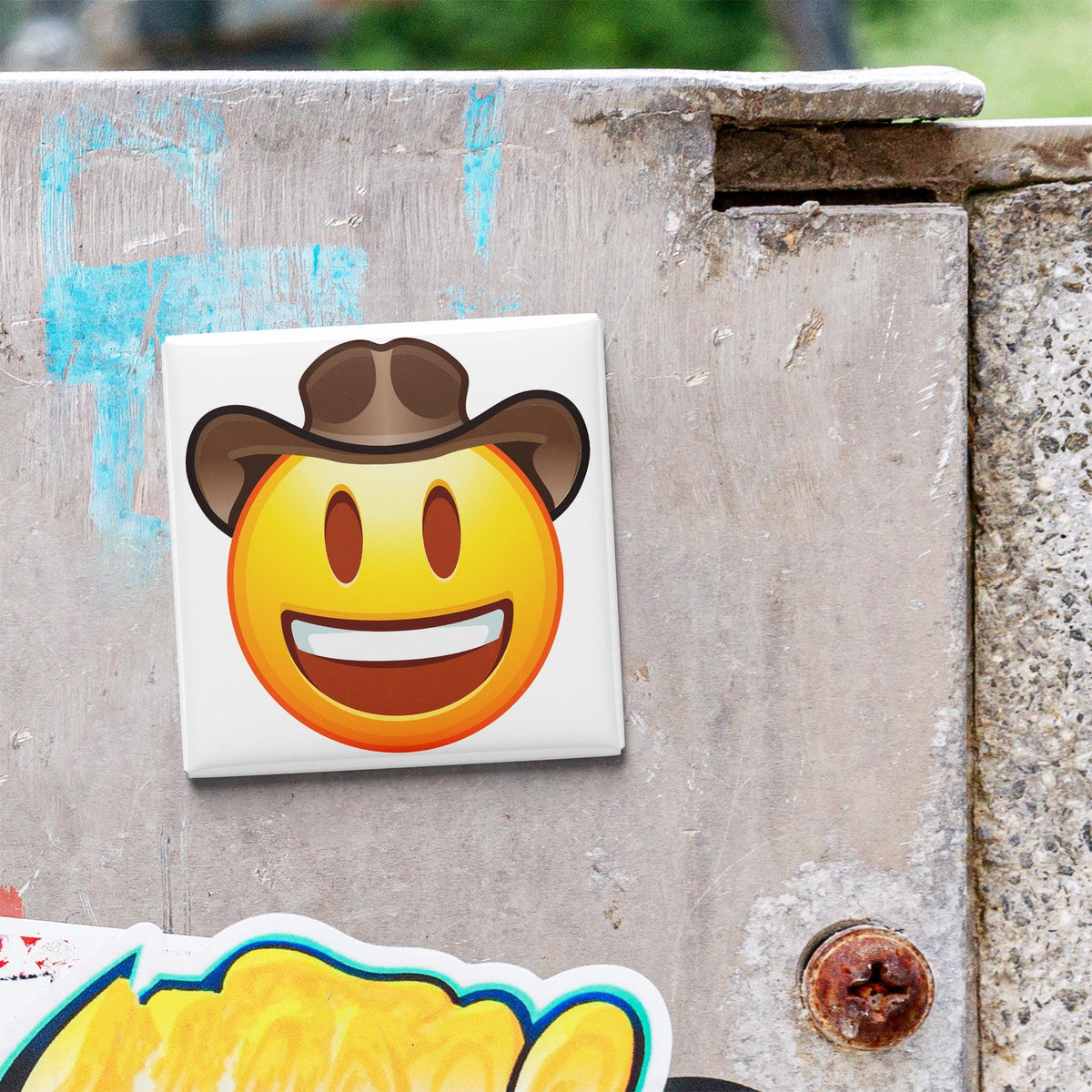 Cowboy Face Emoji Magnet