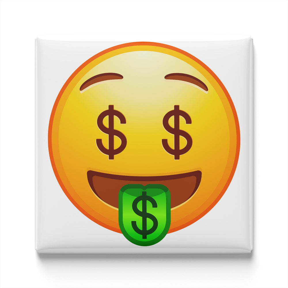 Money-Mouth Face Emoji Magnet