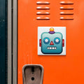 Robot Face Emoji Magnet