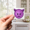Angry Face With Horns Emoji Magnet