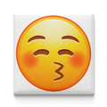 Kissing Face With Closed Eyes Emoji Magnet