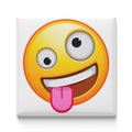 Goofy Face Emoji Magnet