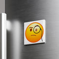 Face With Monocle Emoji Magnet