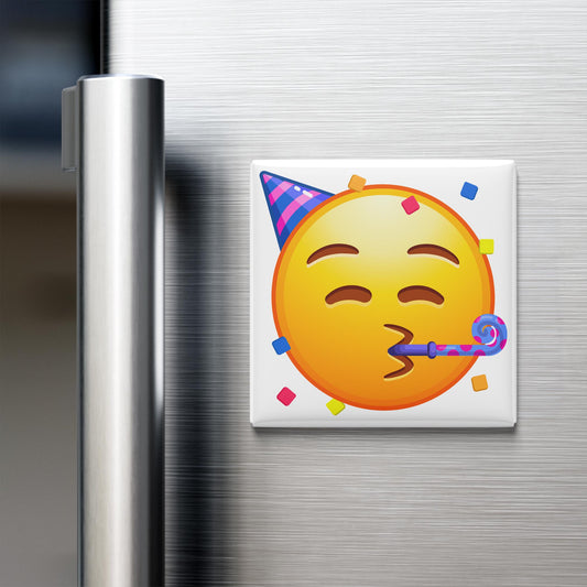 Party Face Emoji Magnet
