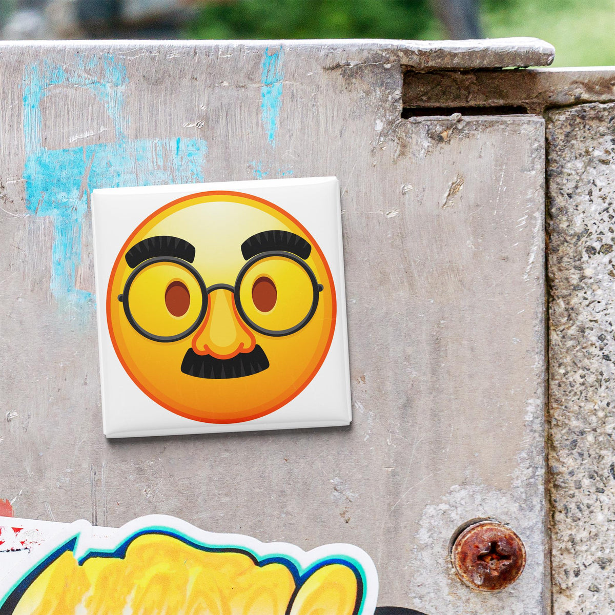 Disguised Face Emoji Magnet