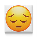 Sad Pensive Face Emoji Magnet
