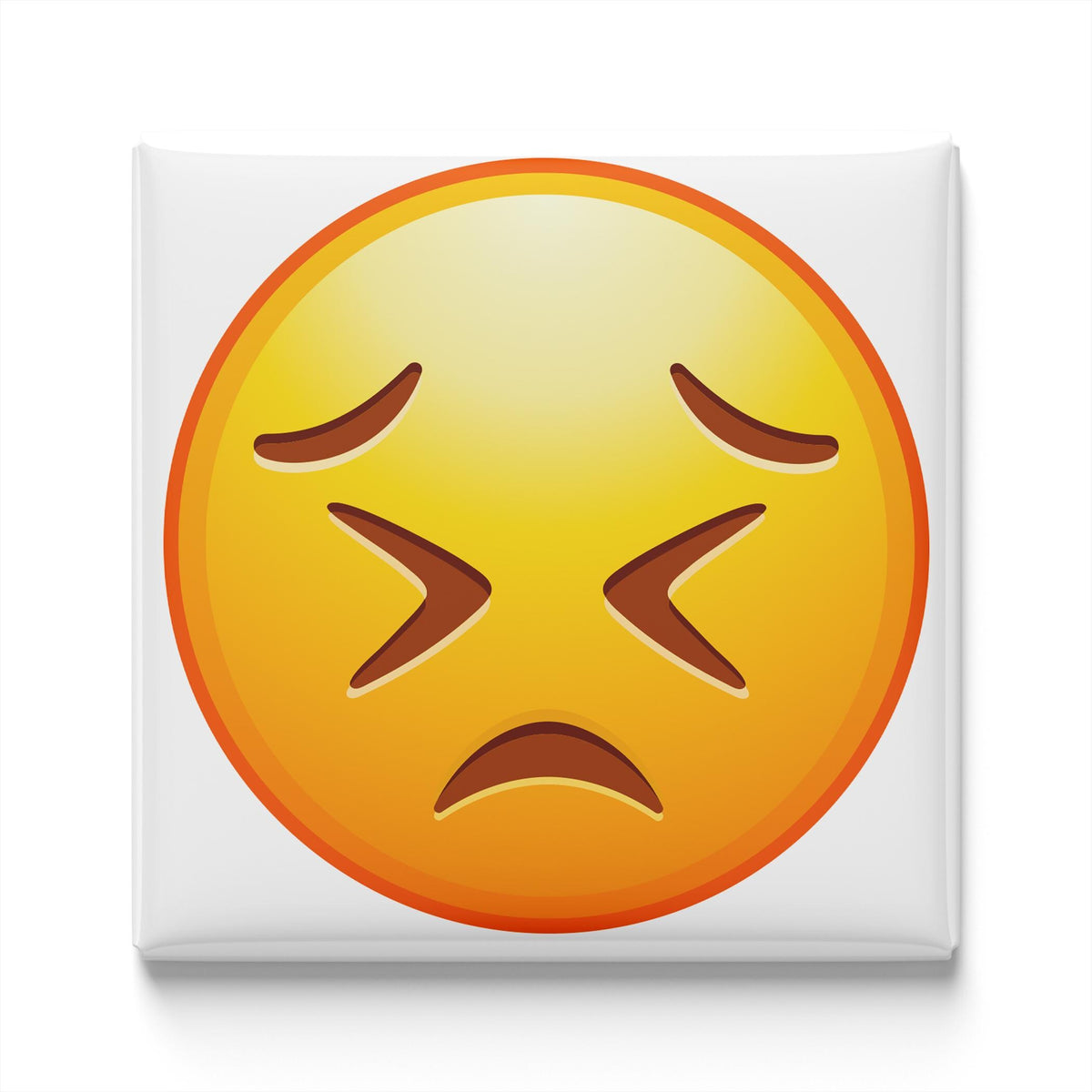 Persevering Face Emoji Magnet