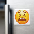 Distraught Face Emoji Magnet