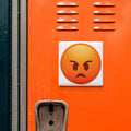 Red Angry Face Emoji Magnet