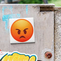 Red Angry Face Emoji Magnet