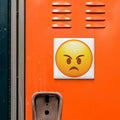 Angry Face Emoji Magnet