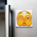 Face With Peeking Eye Emoji Magnet