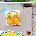 Face With Peeking Eye Emoji Magnet